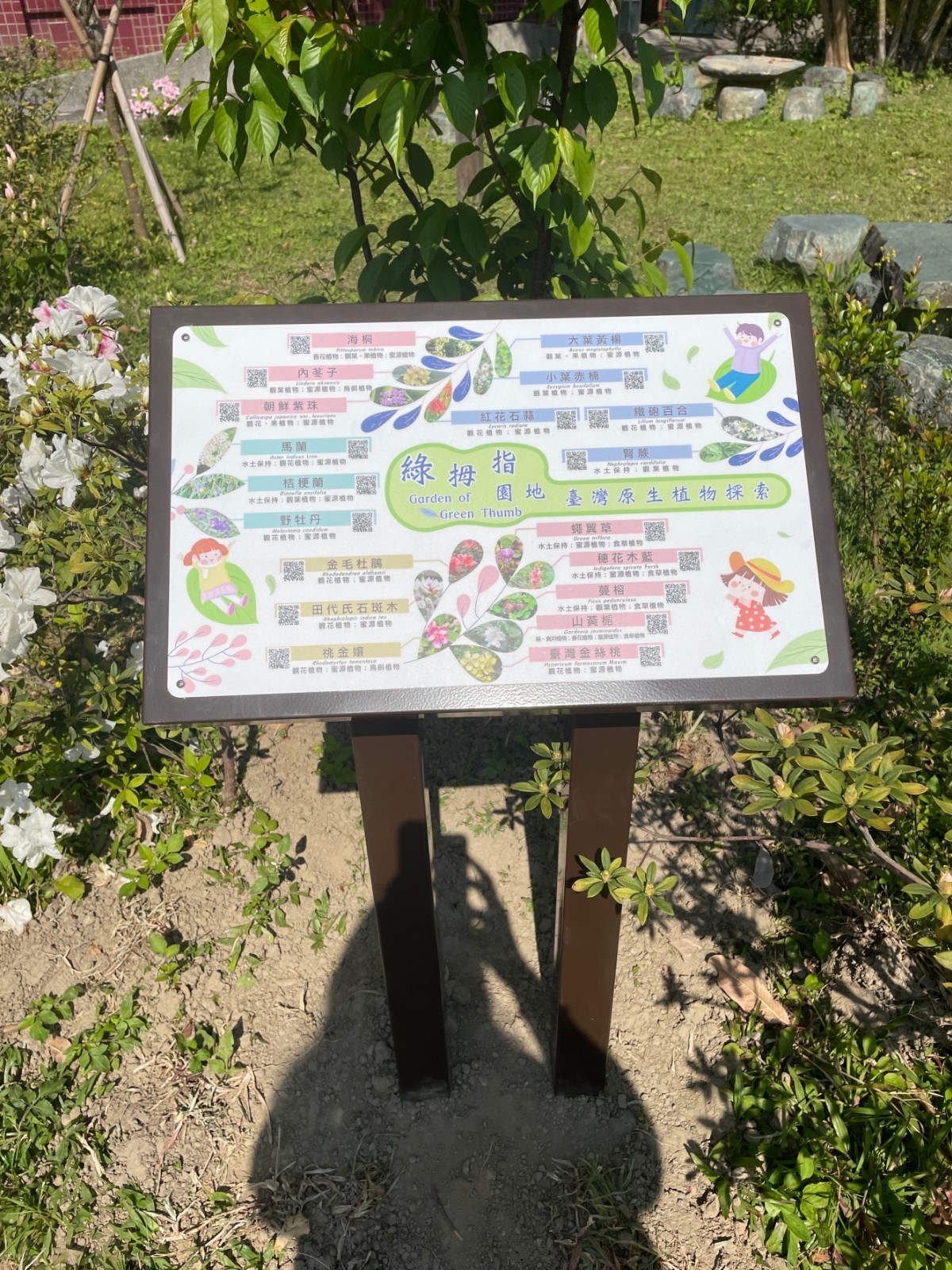 原生植物解說牌